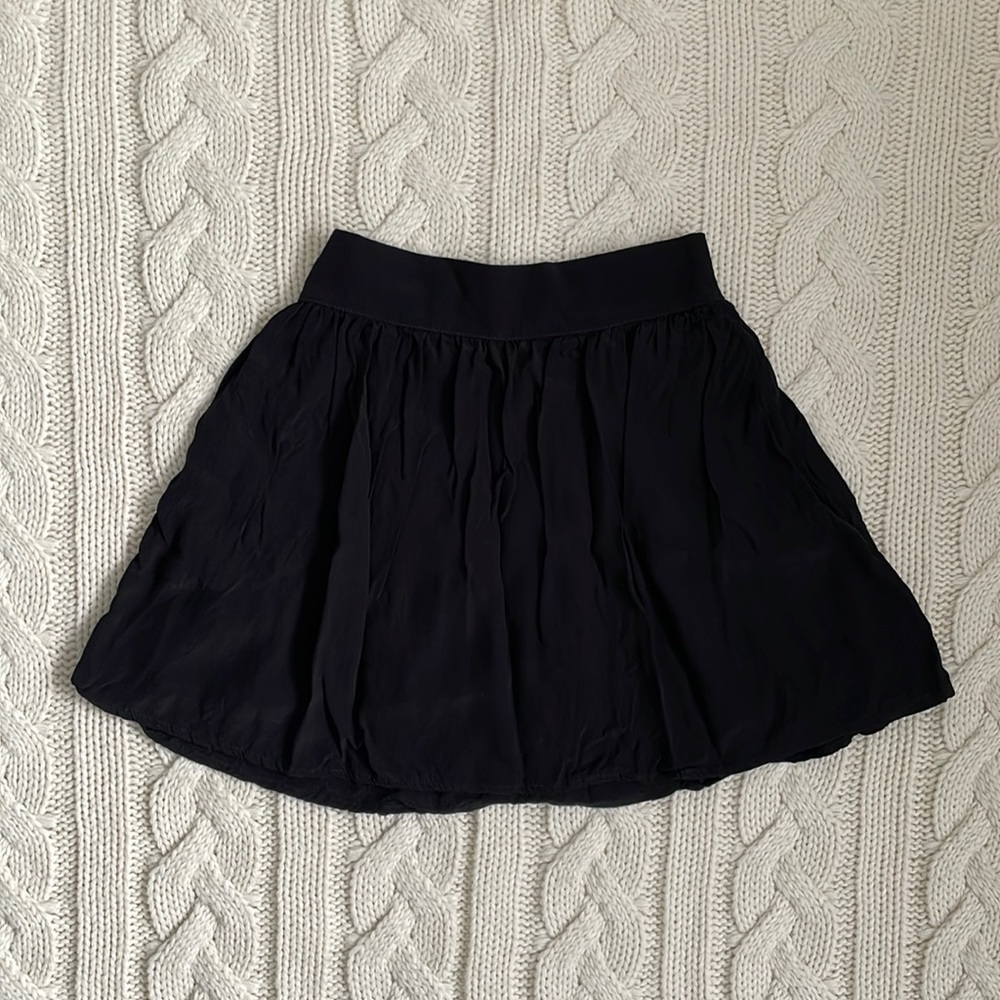 (Free When Bundled) Garage Black Skater Skirt w/ Pockets